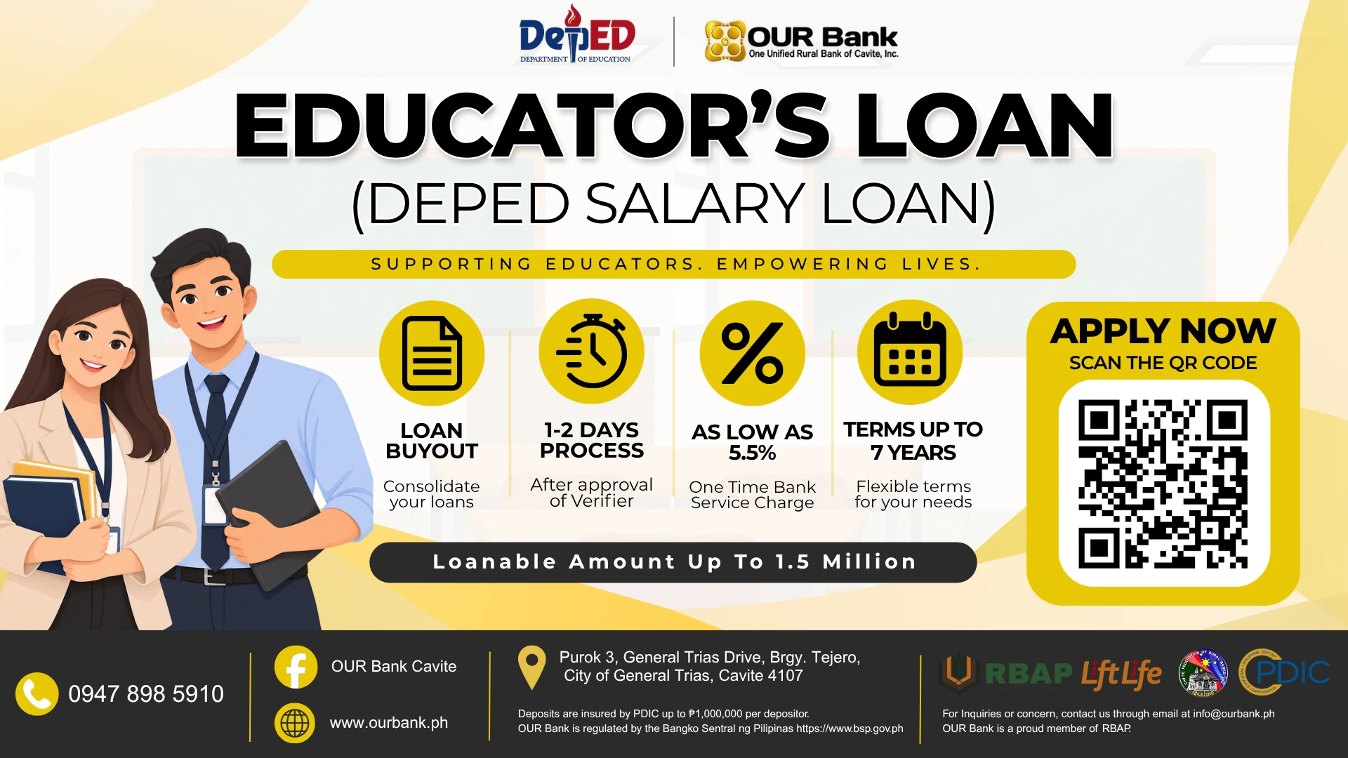 Teachers Loan DepEd Cavite